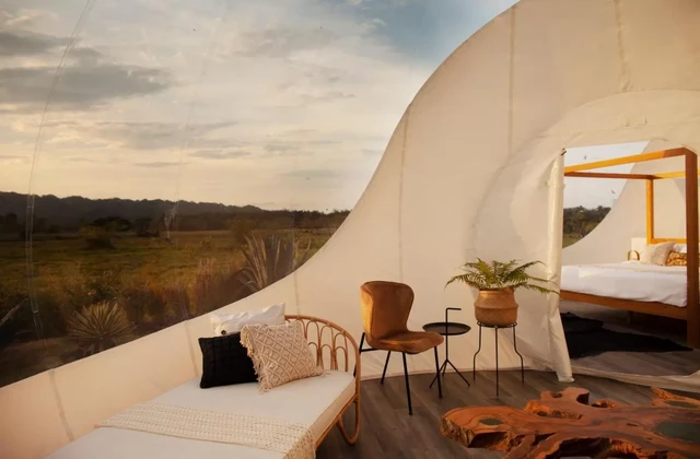 Greenland Bubble Glamping room
